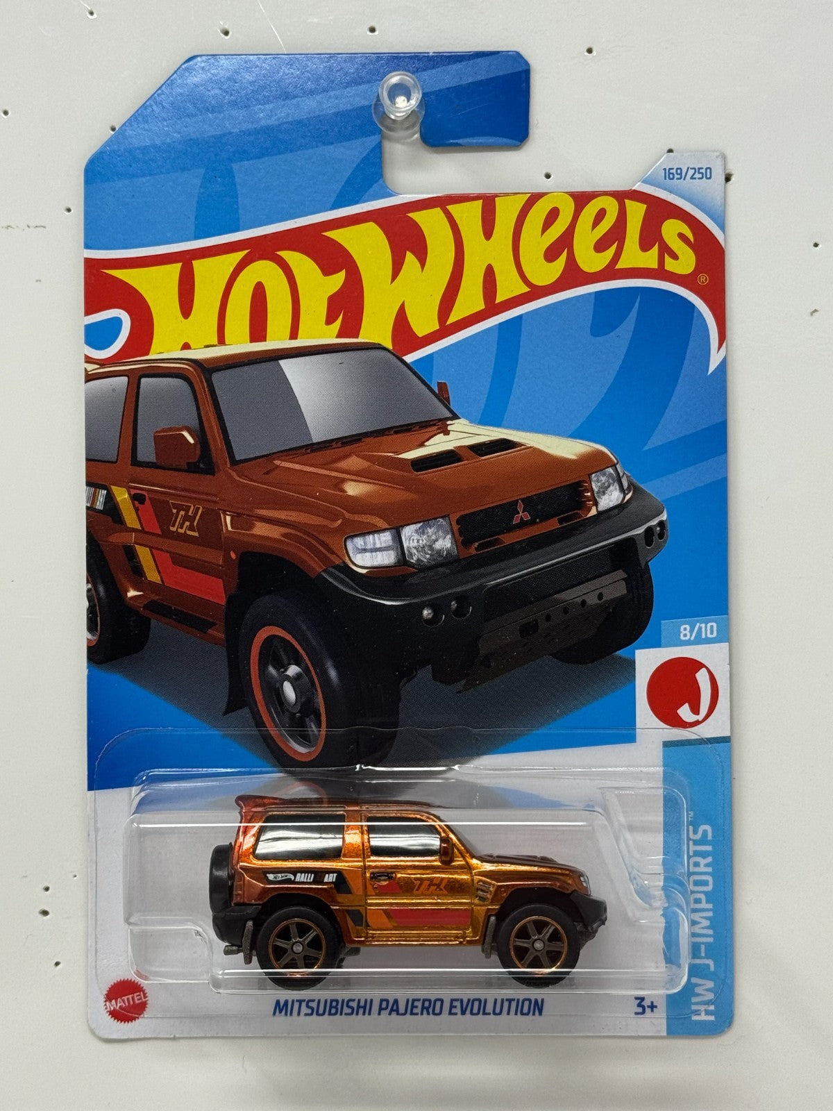 Hot Wheels Super Treasure Hunt Mitsubishi Pajero Evolution JImports 1:64 Diecast