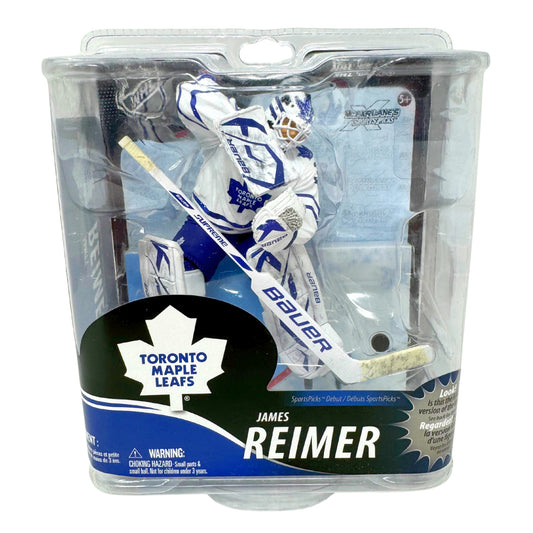 Mcfarlane NHL Series 30 James Reimer Toronto Maple Leafs Action Figure RARE