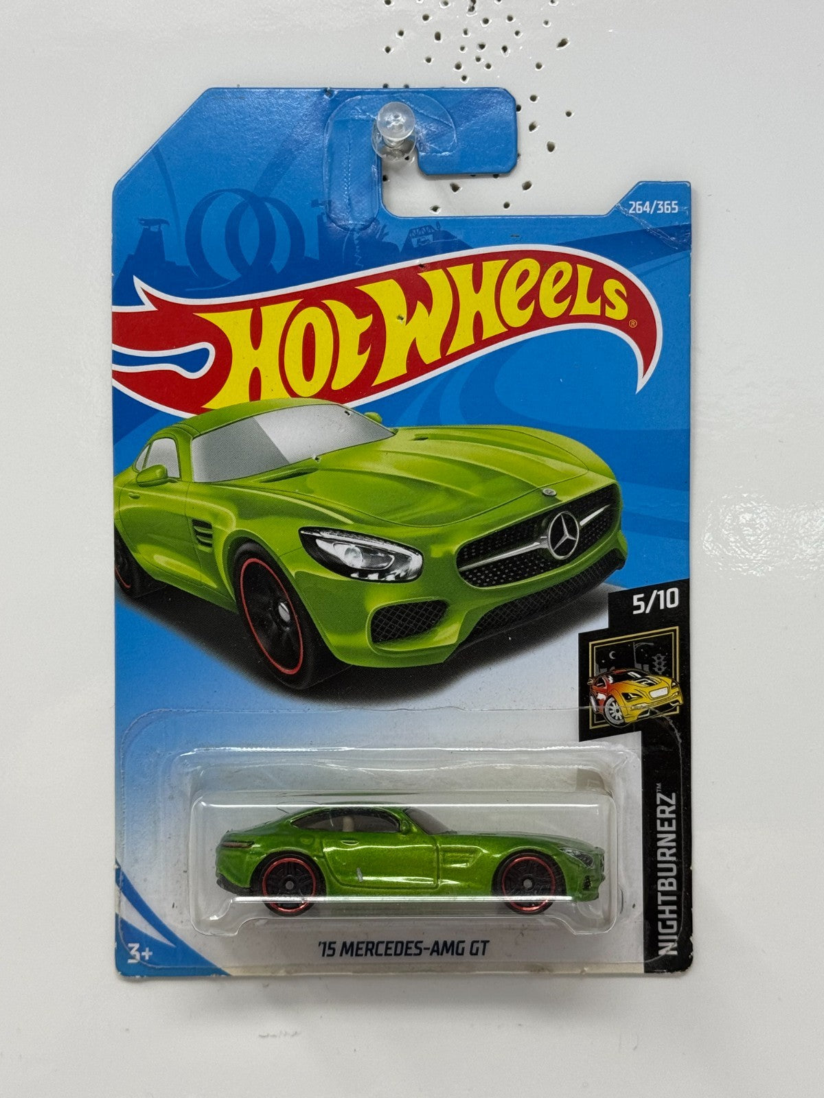 Hot Wheels Nightburnerz 2015 Mercedes-AMG GT 1:64 Diecast