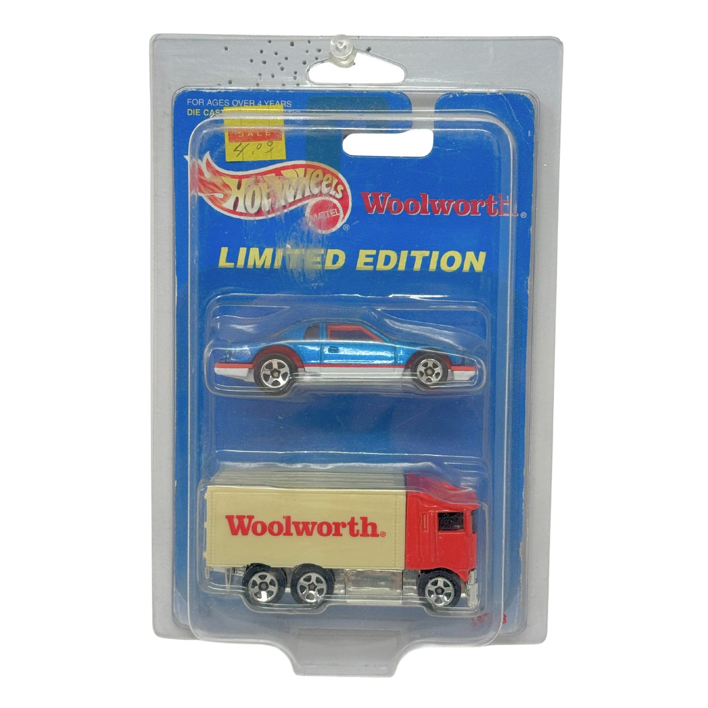 Hot Wheels Woolworth Thunder Burner & Delivery Truck Limited Edition 164 Diecast