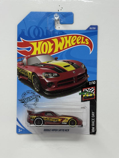 Hot Wheels HW Race Day Dodge Viper SRT10 ACR 1:64 Diecast Dark Red