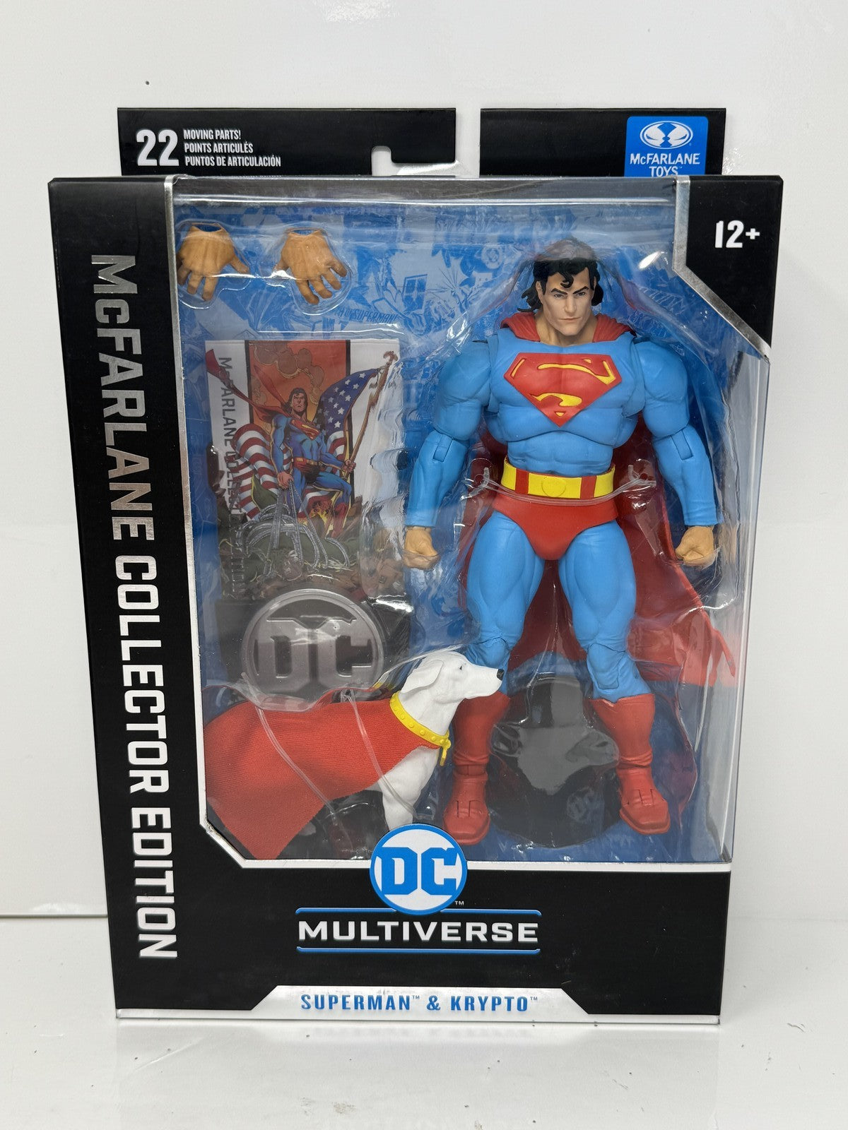 McFarlane DC Multiverse Return of Superman Superman & Krypto Action Figure