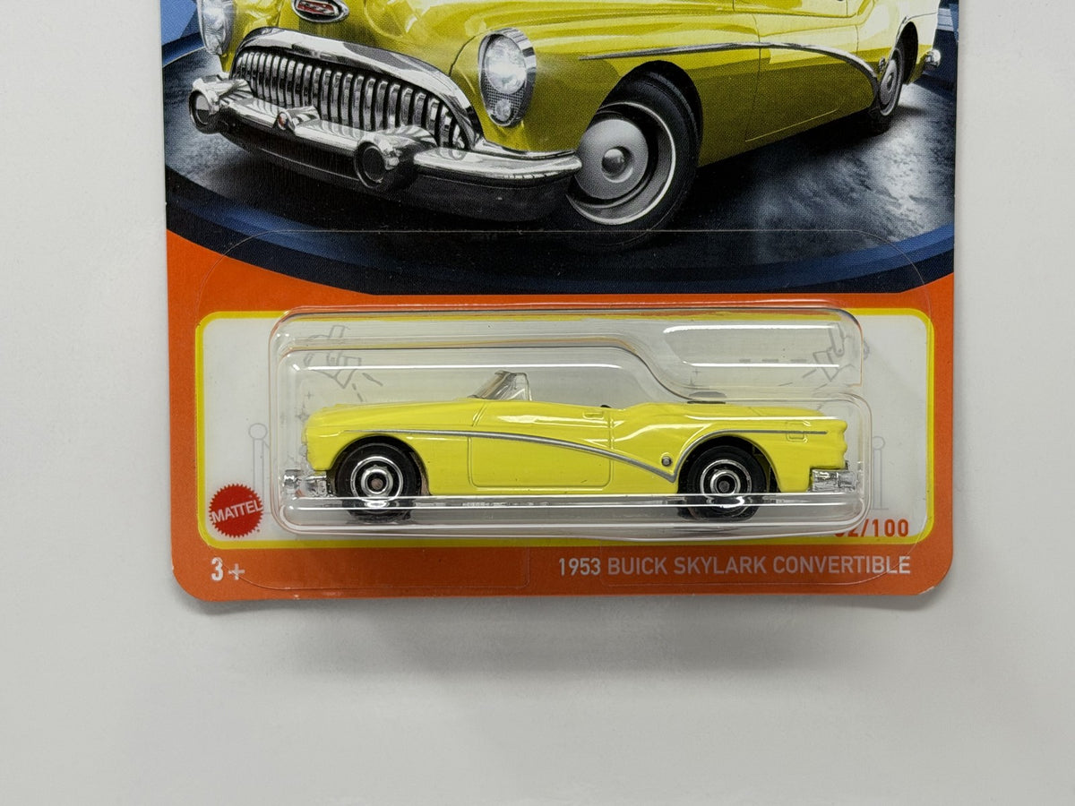 Matchbox 1953 Buick Skylark Convertible 1:64 Diecast Yellow