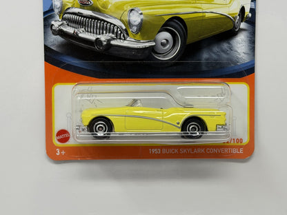 Matchbox 1953 Buick Skylark Convertible 1:64 Diecast Yellow