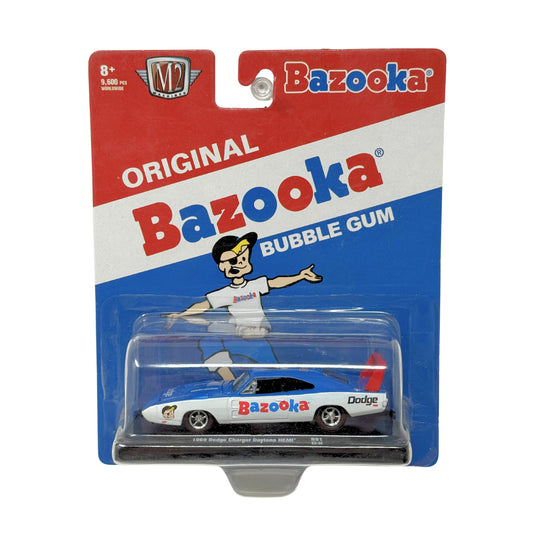 M2 Machines Bazooka Bubble Gum 1969 Dodge Charger Daytona Hemi 1:64 Diecast