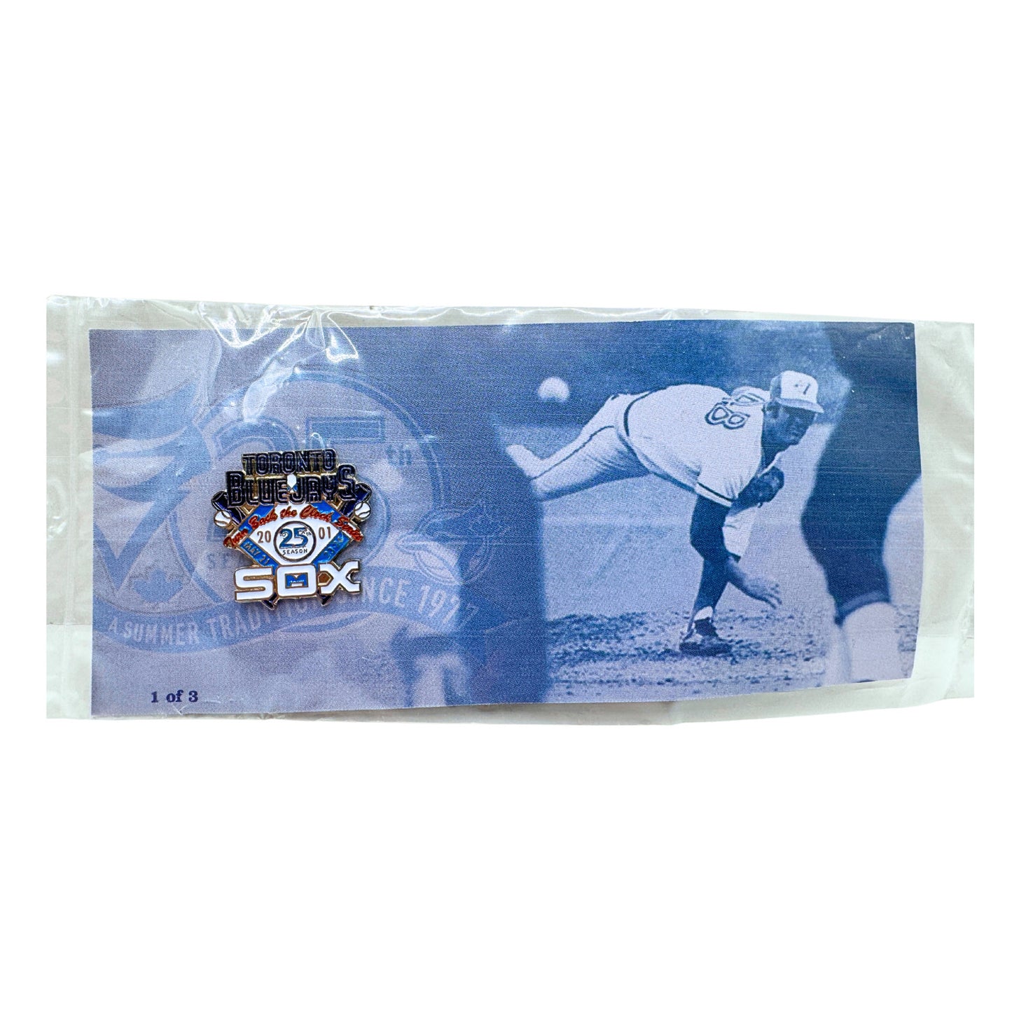 Toronto Blue Jays 2001 25th Season SkyDome Sox Lapel Pin MLB