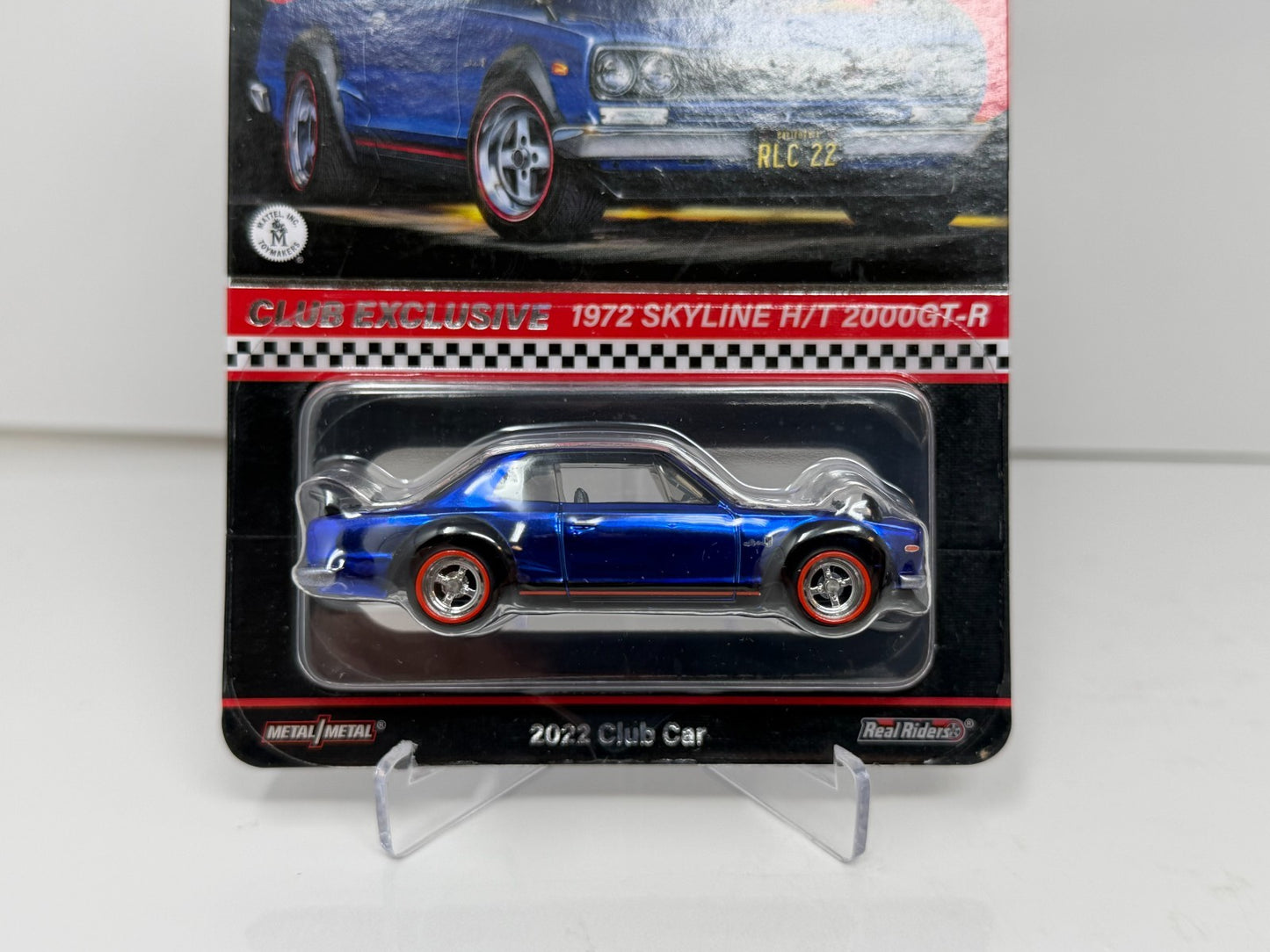 Hot Wheels RLC Red Line Club 1972 Nissan Skyline H/T 2000 GT-R 1:64 Diecast