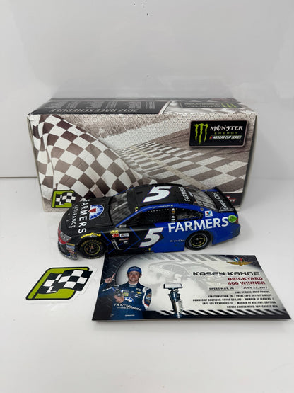 Lionel NASCAR #5 Kasey Kahne Farmers Insurance Indy Win 2017 SS 1:24 Diecast