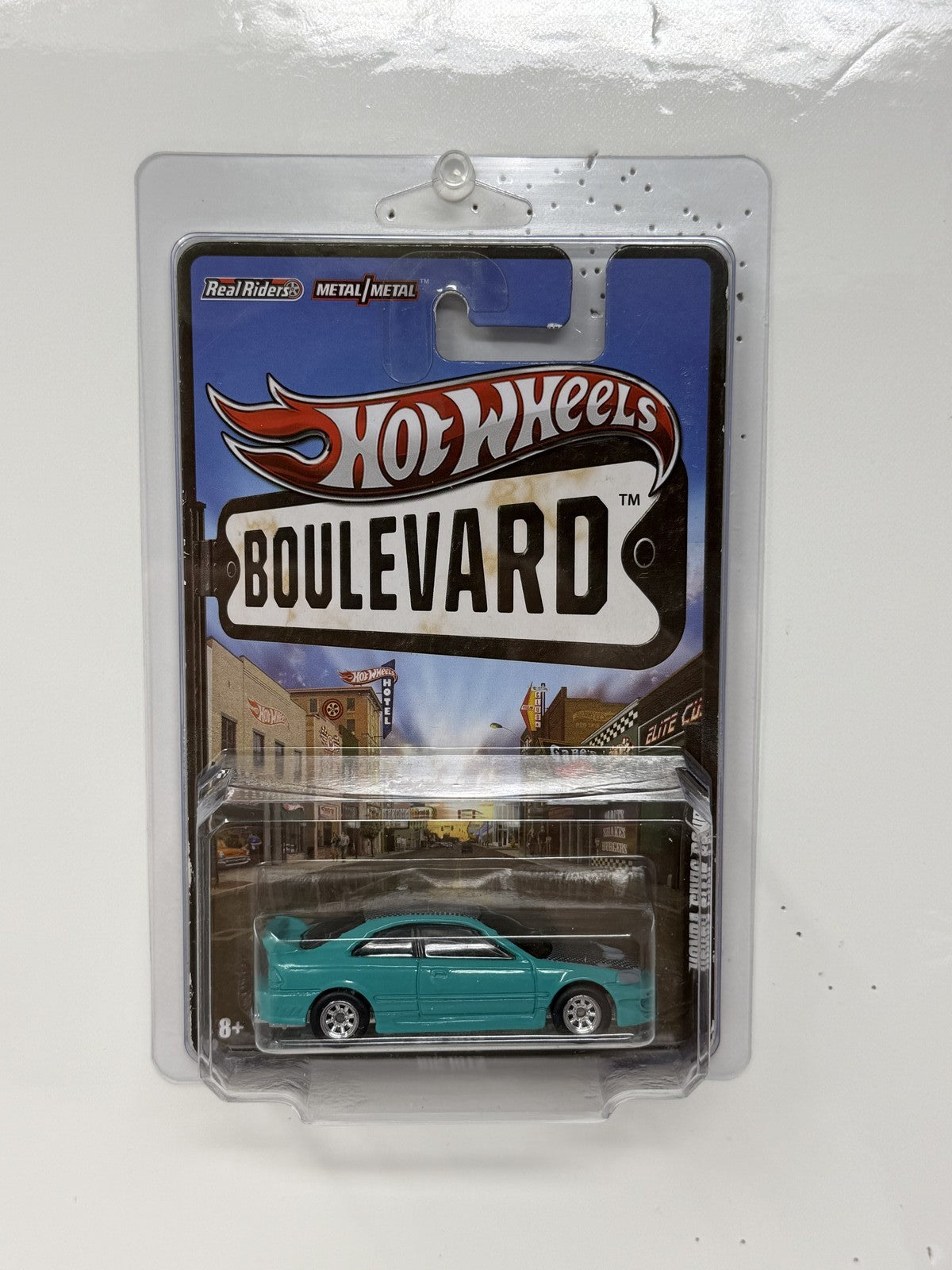 Hot Wheels Boulevard Honda Civic Coupe 1:64 Diecast Real Riders