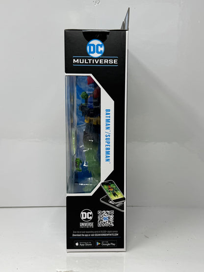 McFarlane DC Multiverse Batman-Superman Fusion Platinum Edition Action Figure