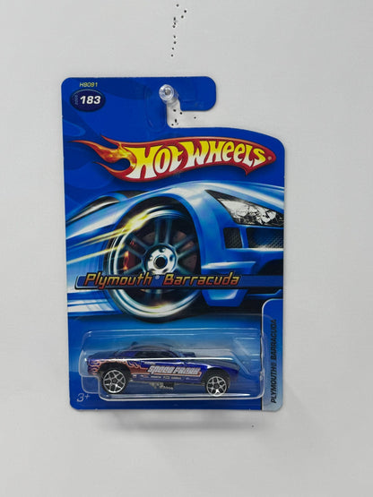 Hot Wheels Plymouth Barracuda Speed Freak 1:64 Diecast Blue