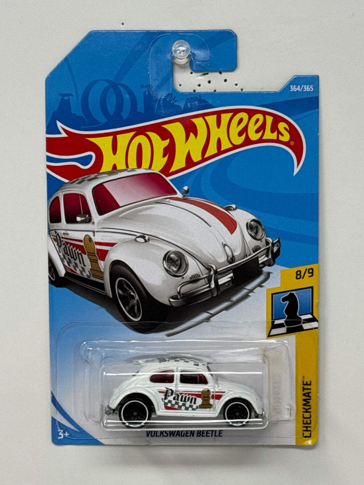 Hot Wheels Checkmate Volkswagen Beetle 1:64 Diecast