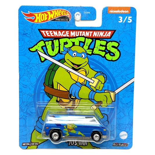 Hot Wheels Hot Wheels Teenage Mutant Ninja Turtles Leonardo '70 Van 1:64 Diecast