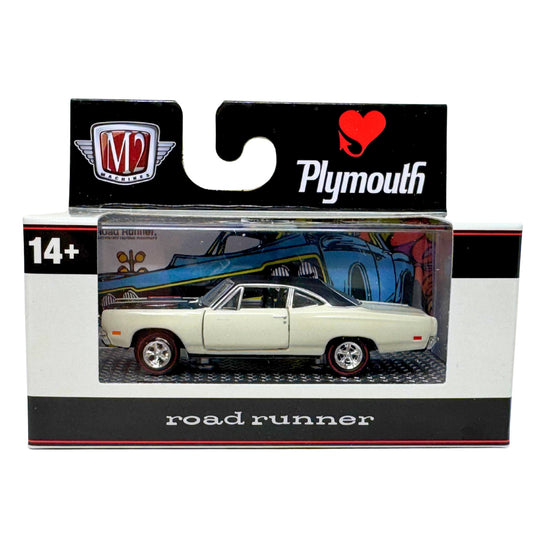 M2 Machines 1969 Plymouth Road Runner HEMI 1:64 Diecast