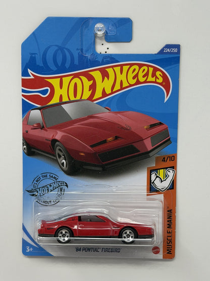 Hot Wheels Muscle Mania 1984 Pontiac Firebird 1:64 Diecast Red