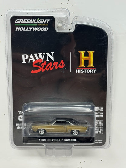 Greenlight Hollywood Pawn Stars 1969 Chevrolet Camaro 1:64 Diecast