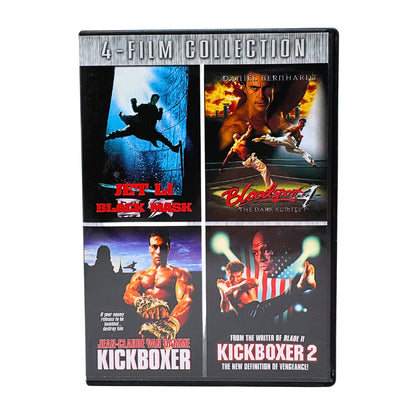 Black Mask / Kickboxer 1 / Bloodsport 4 / Kickboxer 2 (DVD) Martial Arts