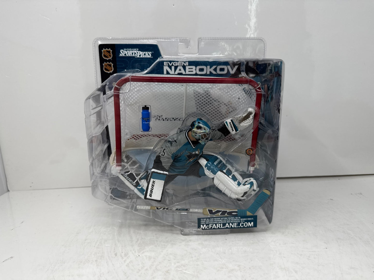 McFarlane NHL Evgeni Nabokov San Jose Sharks Series 2 Figure