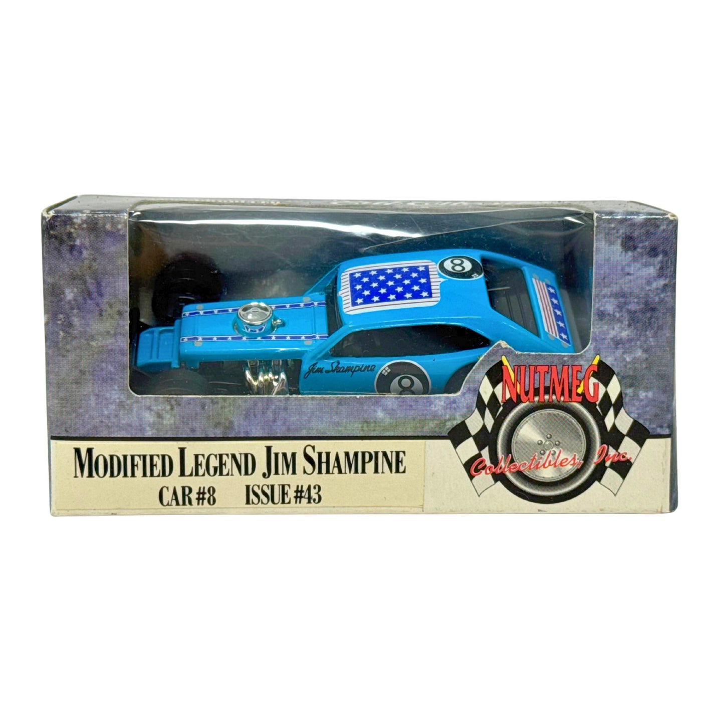 Ertl Nutmeg Modified Legend Jim Shampine #8 1:64 Diecast Car 1997 Limited 5000