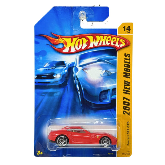 Hot Wheels 2007 New Models Ferrari 599 GTB 1:64 Diecast