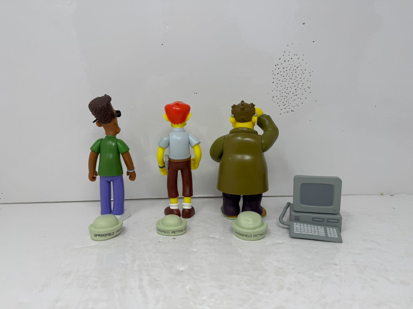 Simpsons World of Springfield Petting Zoo Figure Set Playmates