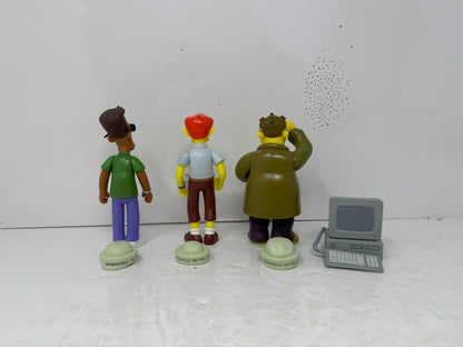 Simpsons World of Springfield Petting Zoo Figure Set Playmates