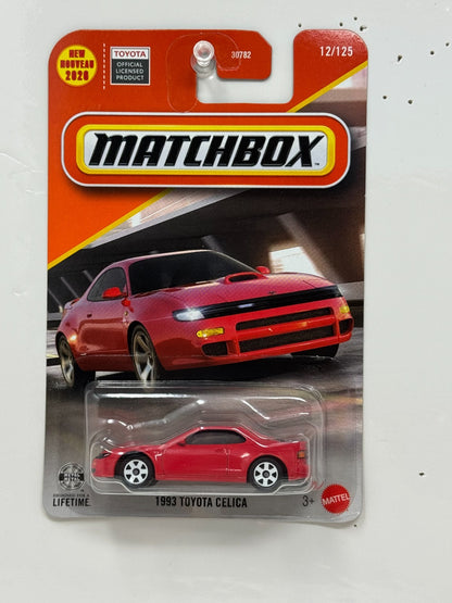 Matchbox 1993 Toyota Celica 1:64 Diecast Red