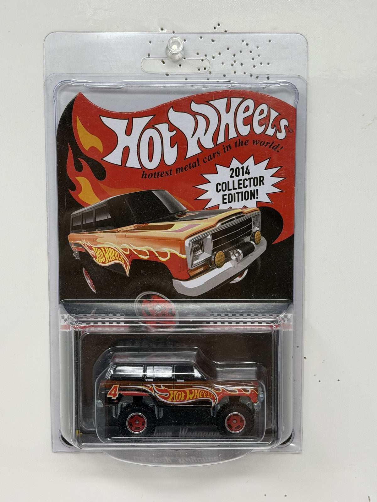 Hot Wheels 2014 Collector Edition 1988 Jeep Wagoneer K-Mart Mail In 1:64 Diecast