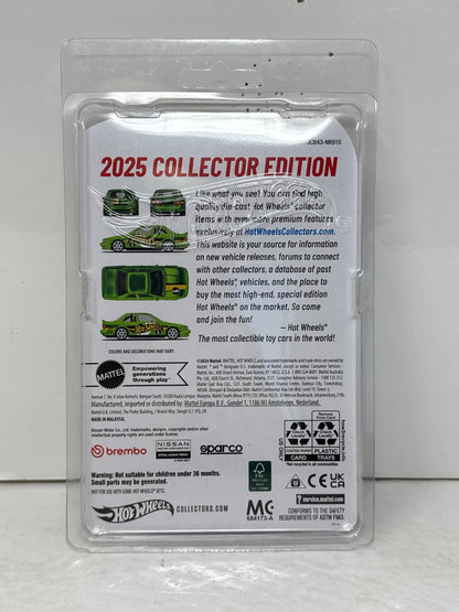 Hot Wheels 2025 Collector Edition 1991 Nissan Sentra SE-R 1:64 Diecast