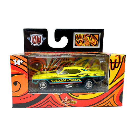 M2 Machines Kelly’s Sons 1971 Dodge Challenger Funny Car 1:64 Diecast