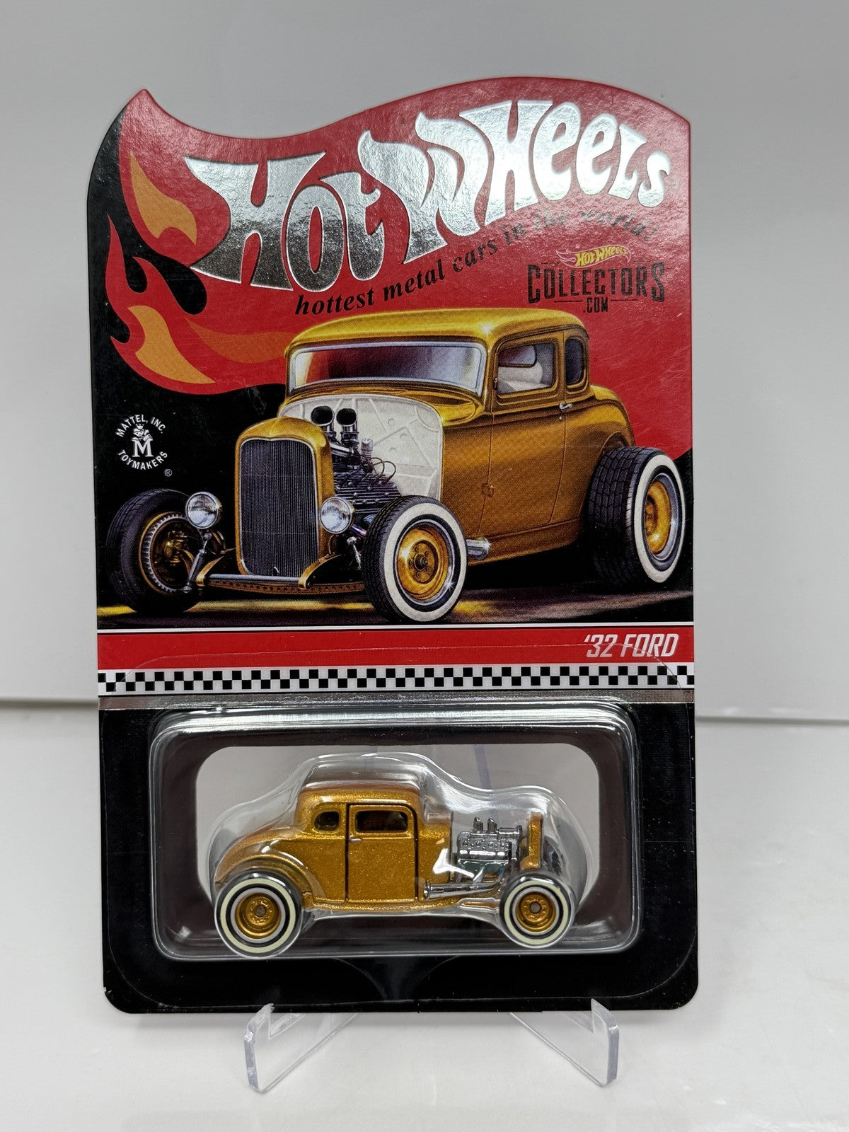 Hot Wheels Collectors 1932 Ford Limited Edition 1:64 Diecast Gold