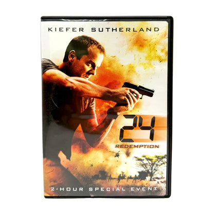 24 Redemption 2-Hour Special Event (DVD) Kiefer Sutherland Action