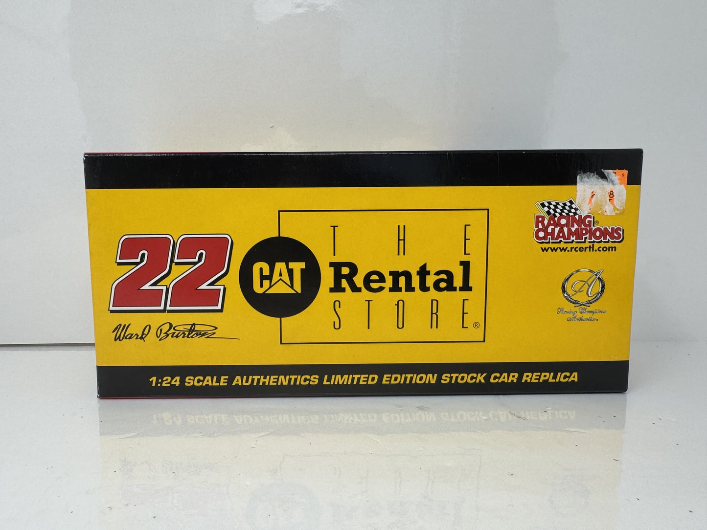 Racing Champions Nascar Ward Burton #22 The Cat Rental Store 1:24 Diecast