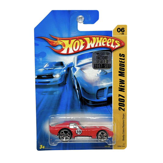 Hot Wheels New Models Shelby Cobra Daytona Coupe 1:64 Diecast Factory Sealed