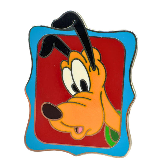 Disney Pluto Peeking Mickey & Friends Starter Trading Pin DC1S10