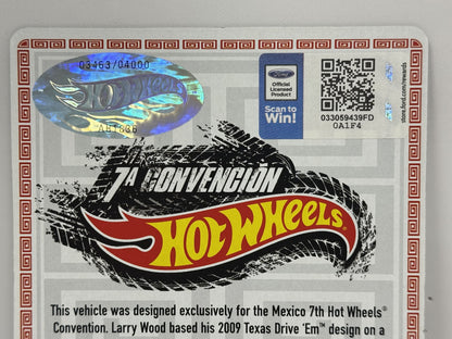 Hot Wheels 2014 Mexico Convention Texas Drive 'Em 1:64 Diecast