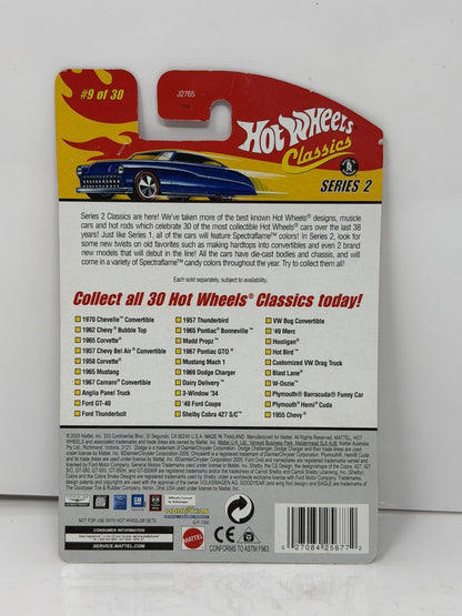 Hot Wheels Classics Series 2 Ford GT-40 Spectraflame 1:64 Diecast Blue