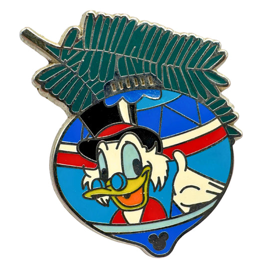 DLR Disney Uncle Scrooge McDuck Christmas Ornament Trading Pin DC2S10