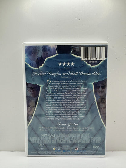 Behind the Candelabra (DVD) Michael Douglas Matt Damon Drama