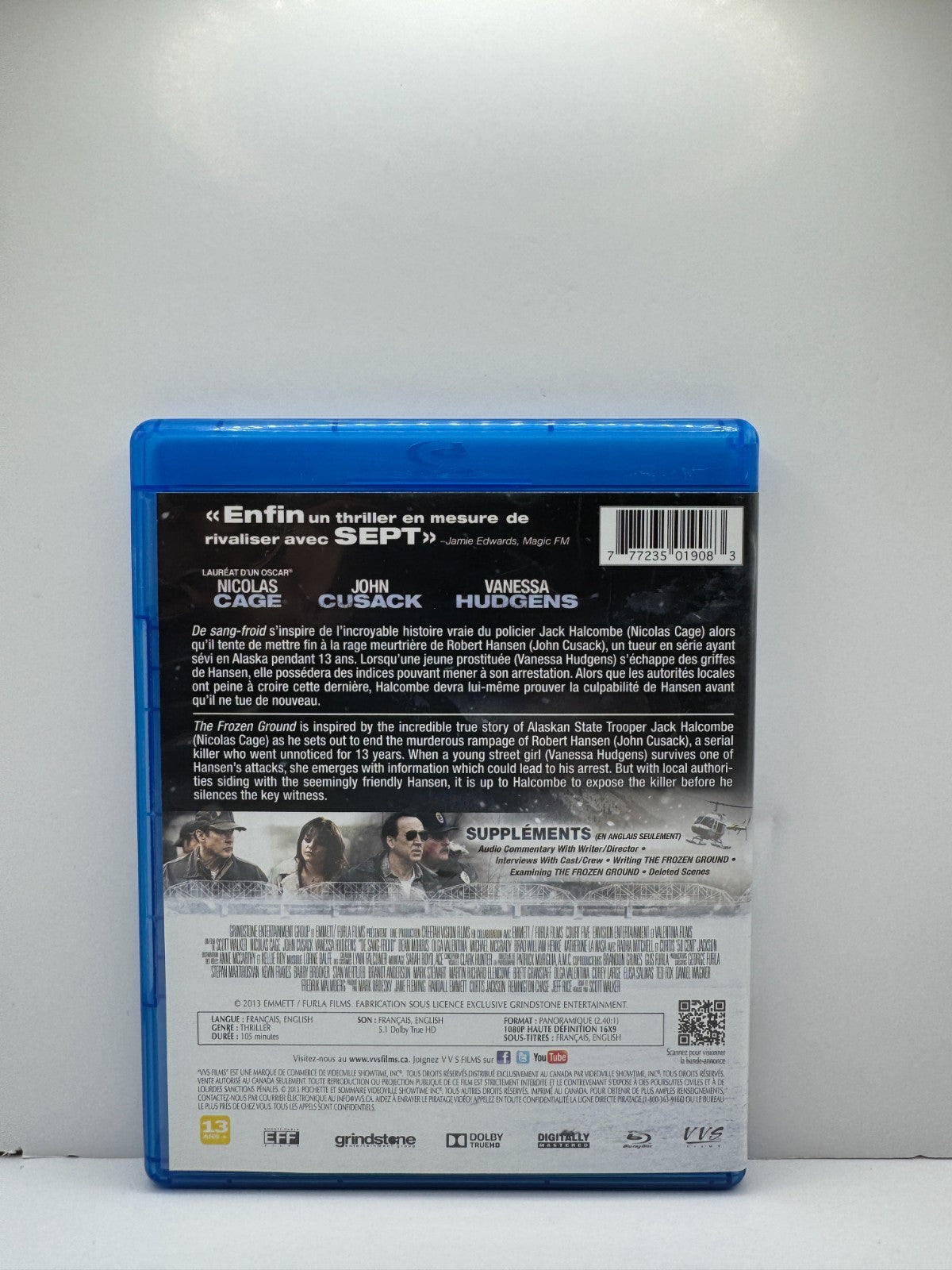 Frozen Ground (Blu-ray) Nicolas Cage Crime