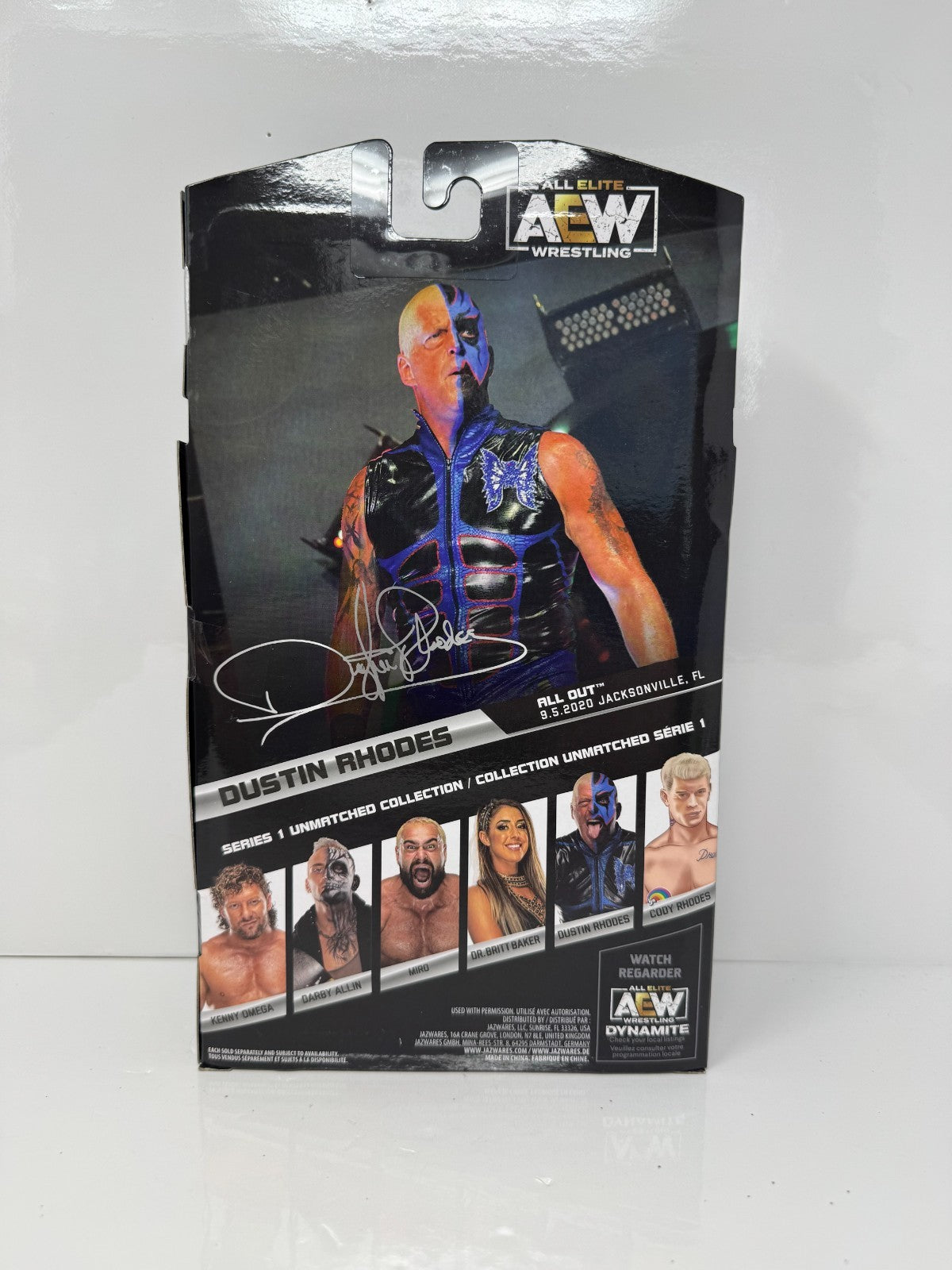 Jazwares AEW Unmatched Series 1 Dustin Rhodes Action Figure