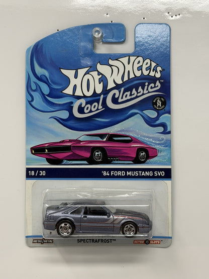 Hot Wheels Cool Classics 1984 Ford Mustang SVO 1:64 Diecast Gray