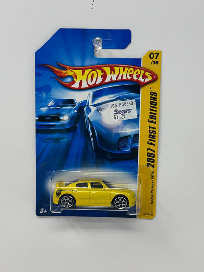 Hot Wheels First Editions Dodge Charger SRT8 1:64 Diecast Yellow