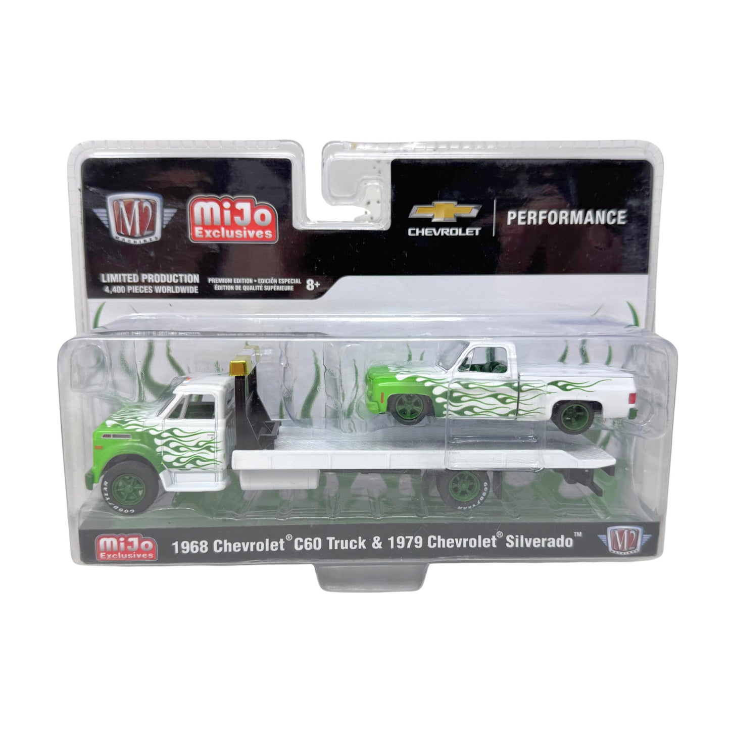 M2 Machines MiJo Exclusives Chevy C60 Truck & Chevrolet Silverado 1:64 Diecast