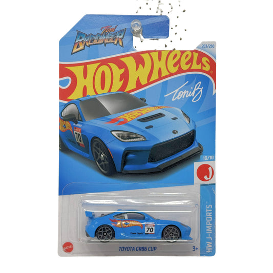 Hot Wheels J-Imports Toyota GR86 Cup 1:64 Diecast