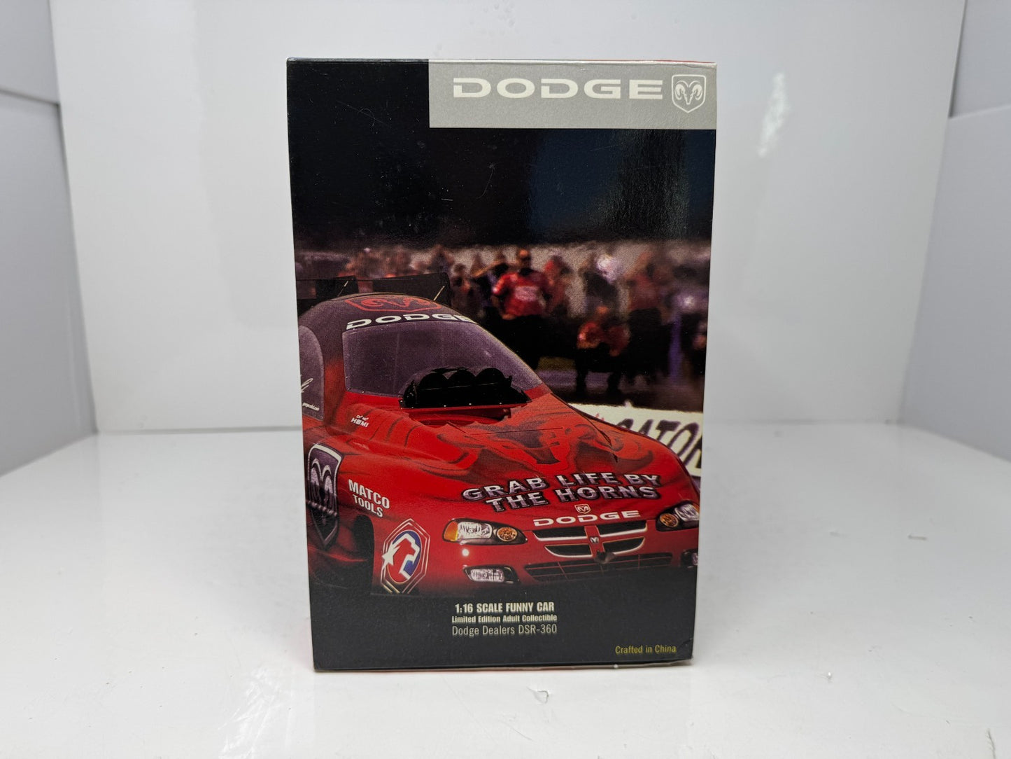 Milestone Gary Scelzi NHRA Dodge Dealer Dodge Funny Car 1:16 Scale