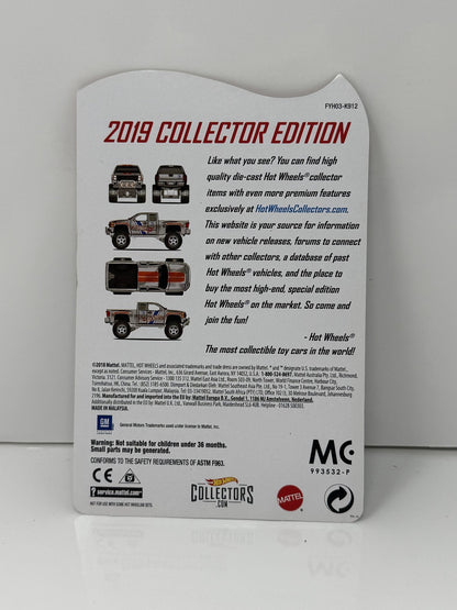 Hot Wheels ZAMAC 2019 Collector Edition Chevy Silverado Off Road 1:64 Diecast