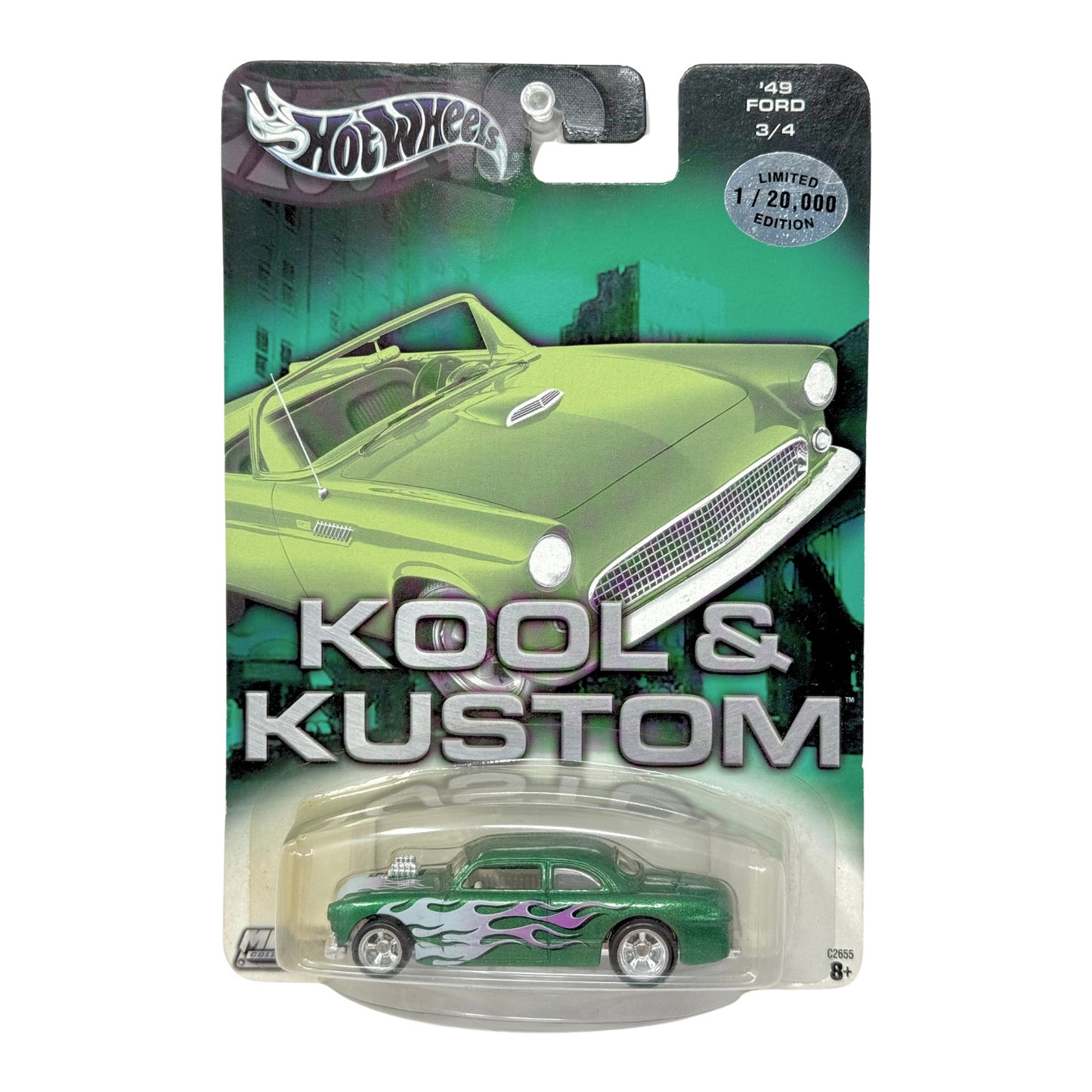 Hot Wheels Kool & Kustom 1949 Ford Limited Edition 1 of 20,000 1:64 Diecast