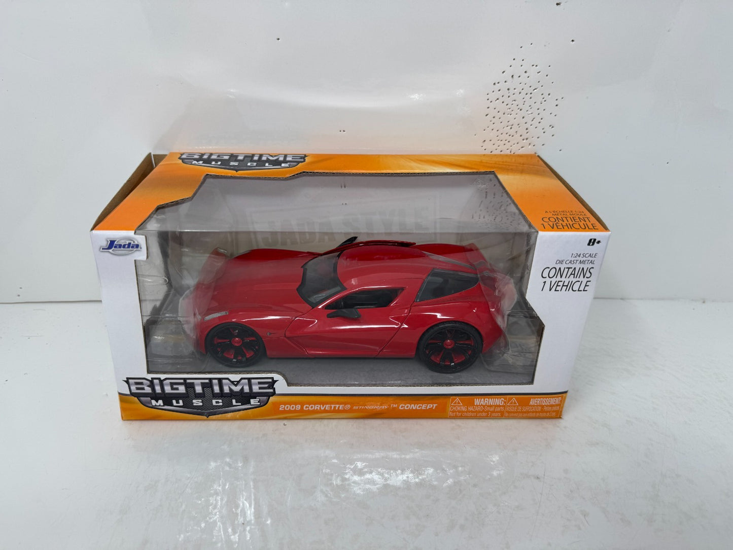 Jada Bigtime Muscle 2009 Chevy Corvette Stingray Concept 1:24 Diecast