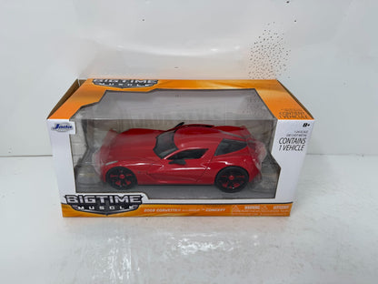 Jada Bigtime Muscle 2009 Chevy Corvette Stingray Concept 1:24 Diecast